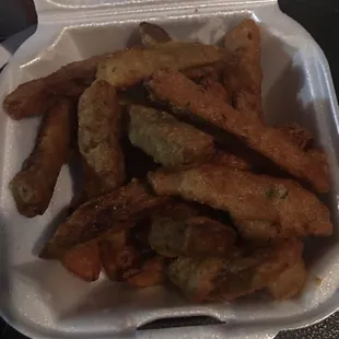 Eggplant fries