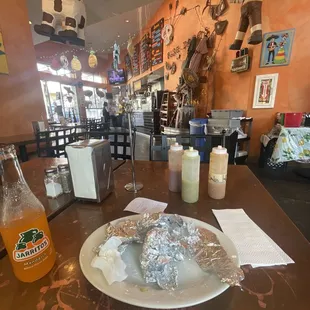 interior, burritos and wraps