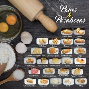 pans and pastries