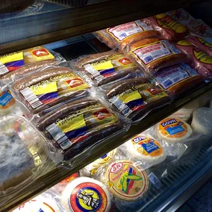 Refrigerated Colombian delicacies