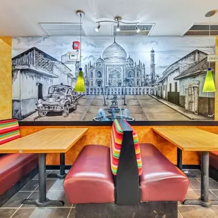 Mexican Taj Mahal Mural