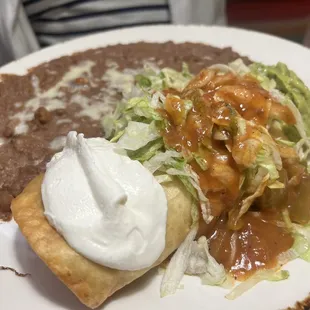 Chicken Chimichanga