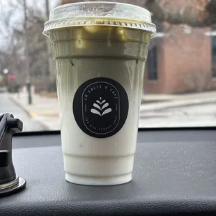 Iced Matcha Latte