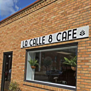 the outside of the building