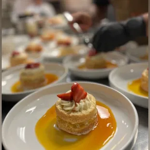 Tres leches cake..
