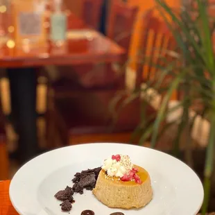 Flan de café  Restaurant week.