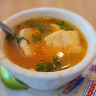 Fish soup, delicious!