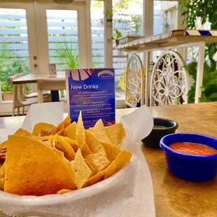 Chips y salsa