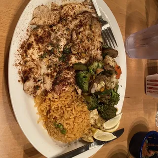 Huachinango al Mojo de Ajo