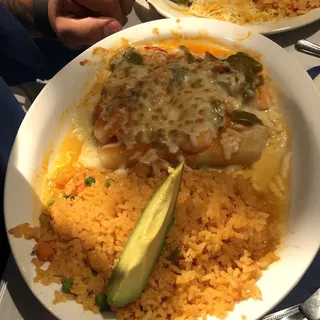 Enchiladas de Camarn