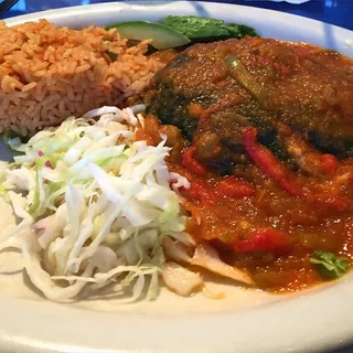 Chile Relleno de Mariscos