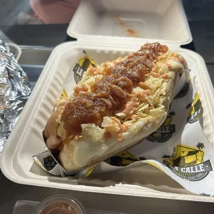 Super Hawaiian Hot Dog