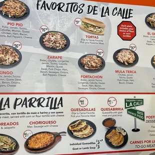 Favorites / Parrilla (grilled)