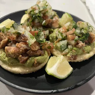 Tapas de chicharrón