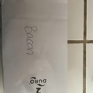 Bacon Breakfast burrito