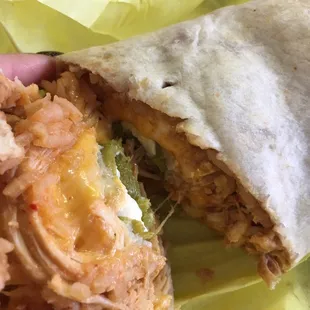 Chicken Burrito Supreme