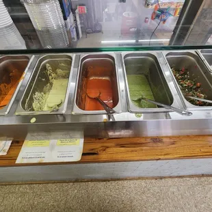 Salsa bar