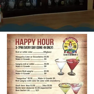 Happy Hour Menu