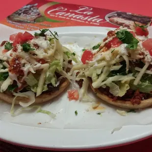 two sandwiches on a plate