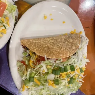 Machaca (Shredded Beef) Taco
