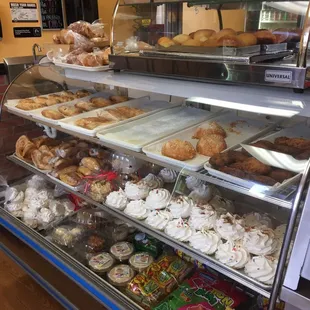 a variety of baked goods