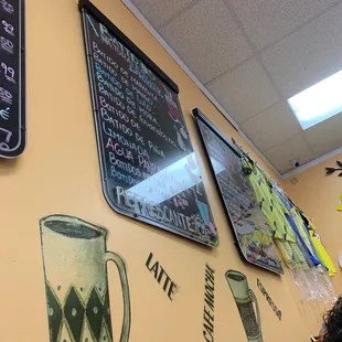 Drink menu