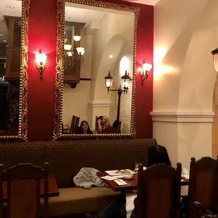 Lovely old world charm in the decor.