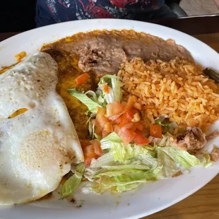 My husband loves the breakfasts and the enchiladas.