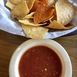 Complimentary Chips &amp; Salsa.