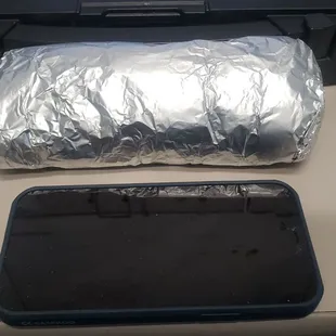 Super burrito. Kinda small for $15.28.