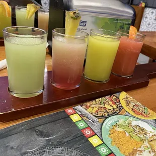 Frozen Margarita flight