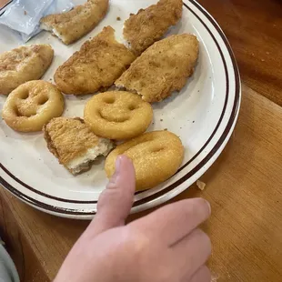 Kids chicken tenders