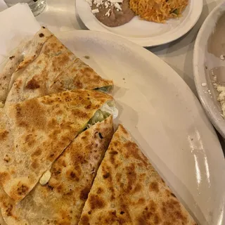 STUFFED QUESADILLA