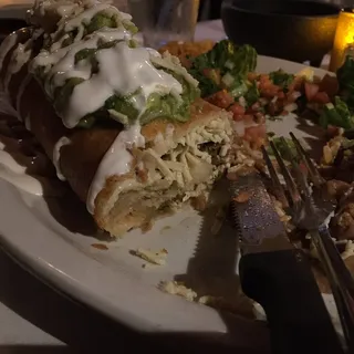 VEGAN CHIMICHANGA