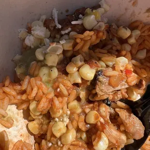 Arroz con pollo bowl