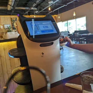 Robot that delivers your chips.