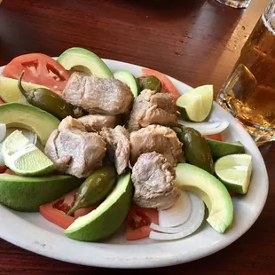 Carnitas Botanas (not on the menu, but delicious!)