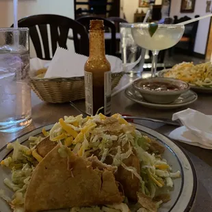 The tacos are stupendously amazing like they used to be. Perfectly light and flaky crust while the chicken melted in my mouth.