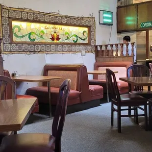 a man in a restaurant