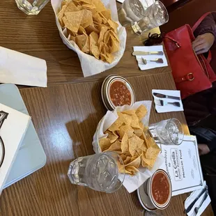 Onions galore in the salsa unfortunately..