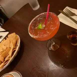 Pink cadillac margarita