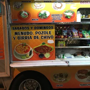 a mexican food truck