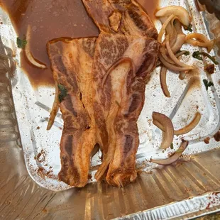 No meat, excess fat