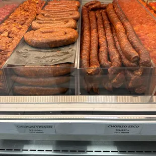 Chorizo, Seco / Fresco