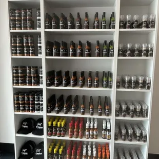They have their own spices and salsas!