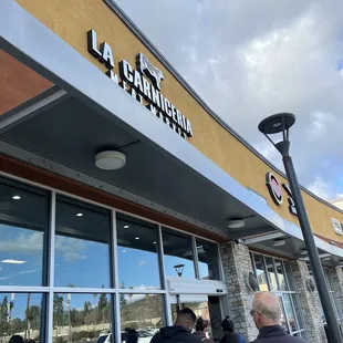 Line at Entrance