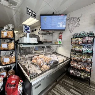 Bread &amp; chips selection