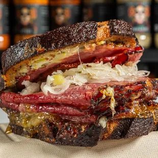 Wagyu pastrami sandwich