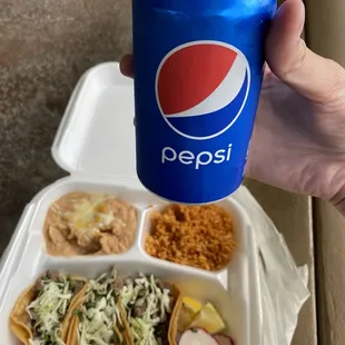 3 taco combo
