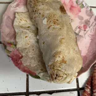 Large burrito